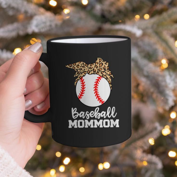 Baseball MomMom Baseball Player Leopard Mom Mom Graphic Print Coffee Mug