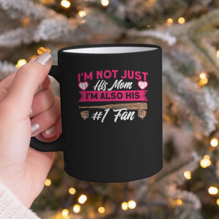 Baseball Moms I'm Not Just His Mom Baseball Mama Graphic Print Coffee Mug Baseball Moms I'm Not Just His Mom Baseball Mama Graphic Print Coffee Mug