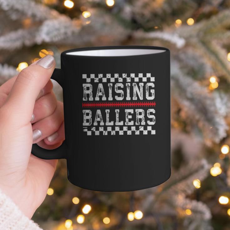 Baseball Player Raising Ballers Game Day Respect The Drip Graphic Print Coffee Mug