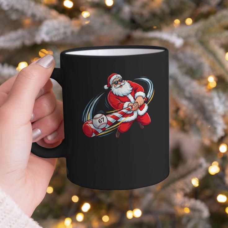 Baseball Santa 67 Christmas Xmas Pajamas Boys Graphic Print Coffee Mug Baseball Santa 67 Christmas Xmas Pajamas Boys Graphic Print Coffee Mug