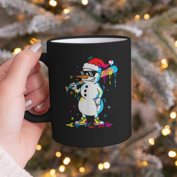 Baseball Snowman Drip Cool Christmas Men Boys Girls Graphic Print Coffee Mug Baseball Snowman Drip Cool Christmas Men Boys Girls Graphic Print Coffee Mug