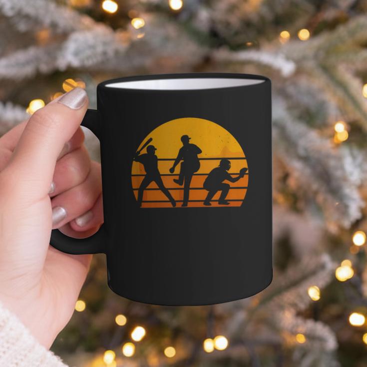 Baseball Tee Sunset Silhouette Players Men Women Kids Graphic Print Coffee Mug Baseball Tee Sunset Silhouette Players Men Women Kids Graphic Print Coffee Mug