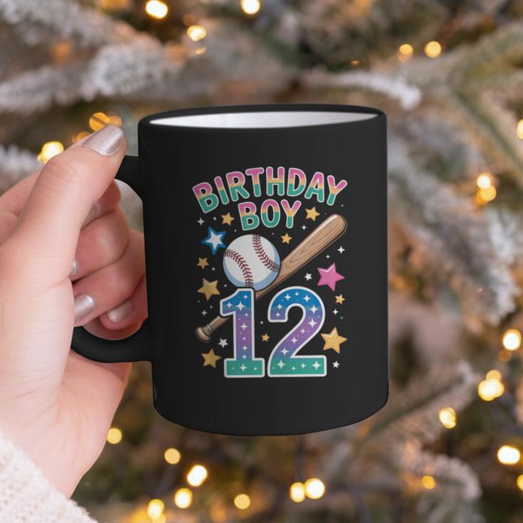 Birthday Boy 12th Birthday Baseball Graphic Print Coffee Mug