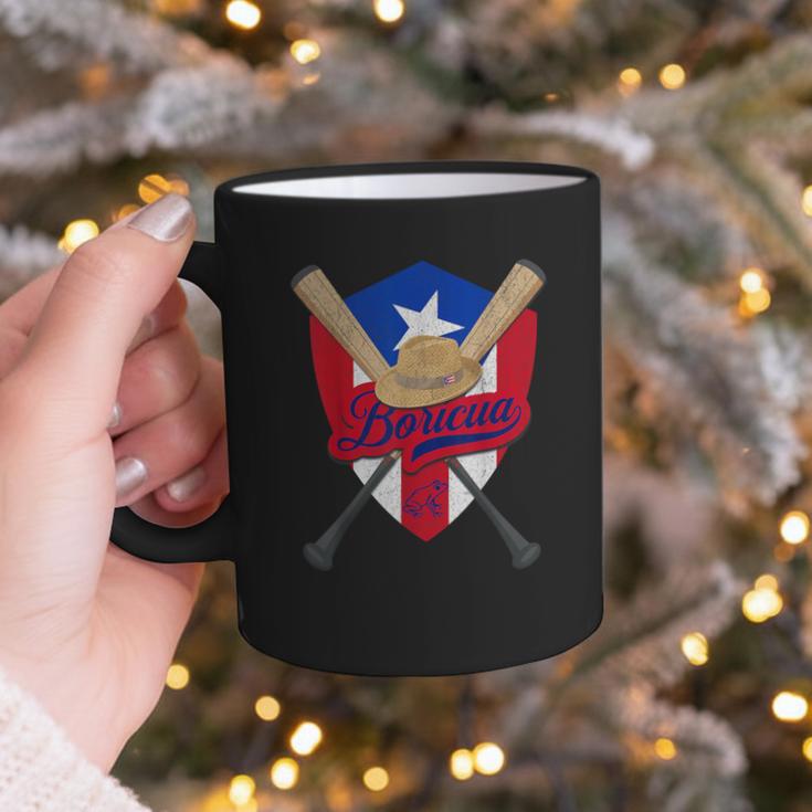 Boricua Puerto Rico Baseball Coqui Frog Pava Hat Fan Graphic Print Coffee Mug Boricua Puerto Rico Baseball Coqui Frog Pava Hat Fan Graphic Print Coffee Mug