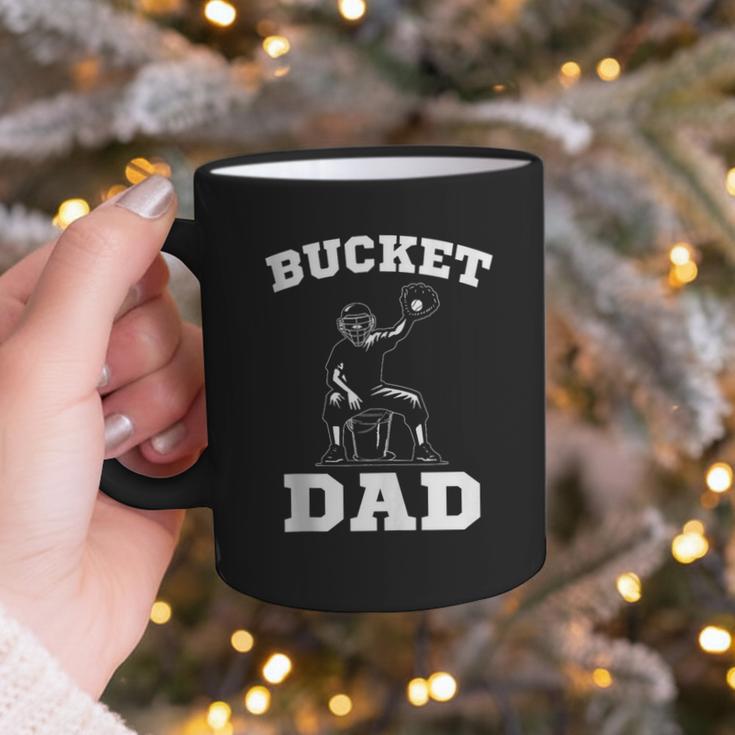 Bucket Dad Softball Dad Baseball Dad Catcher Graphic Print Coffee Mug Bucket Dad Softball Dad Baseball Dad Catcher Graphic Print Coffee Mug
