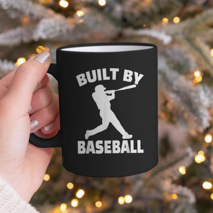 Built By Baseball Baseball For Men Women Boys Players Graphic Print Coffee Mug Built By Baseball Baseball For Men Women Boys Players Graphic Print Coffee Mug