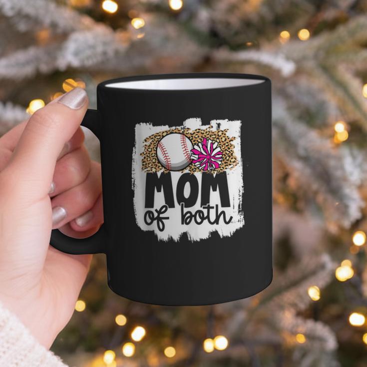 Cheer Baseball Mom Of Both Baseball And Cheer Mother Graphic Print Coffee Mug