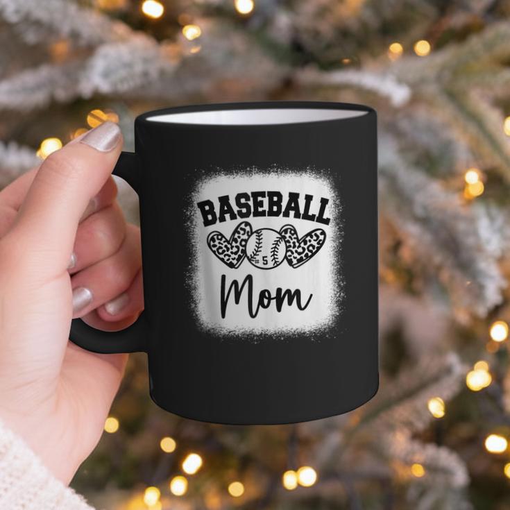 Custom Baseball Mom Number 5 Heart For Mom Graphic Print Coffee Mug Custom Baseball Mom Number 5 Heart For Mom Graphic Print Coffee Mug