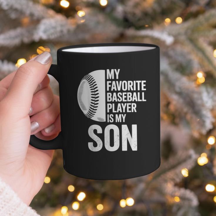 Cute Favorite Baseball Player Is My Son Women Men Graphic Print Coffee Mug Cute Favorite Baseball Player Is My Son Women Men Graphic Print Coffee Mug