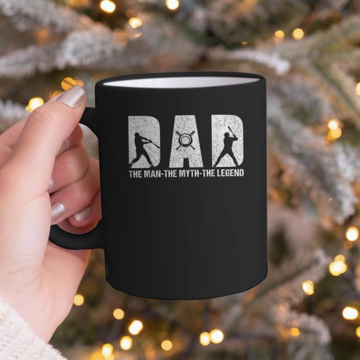 Dad Baseball The Man The Myth The Legend Daddy Father's Day Graphic Print Coffee Mug Dad Baseball The Man The Myth The Legend Daddy Father's Day Graphic Print Coffee Mug