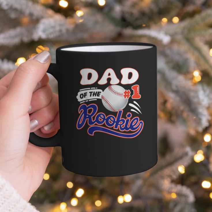 Dad Rookie Of Year 1st Birthday Baseball Theme Matching Graphic Print Coffee Mug