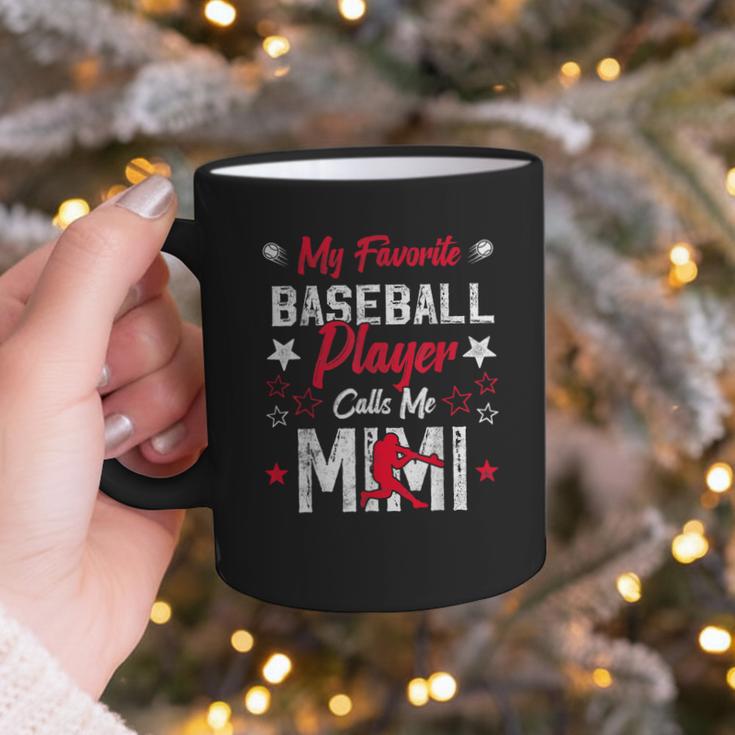 My Favorite Baseball Player Calls Me Mimi For Baseball Mom Graphic Print Coffee Mug My Favorite Baseball Player Calls Me Mimi For Baseball Mom Graphic Print Coffee Mug