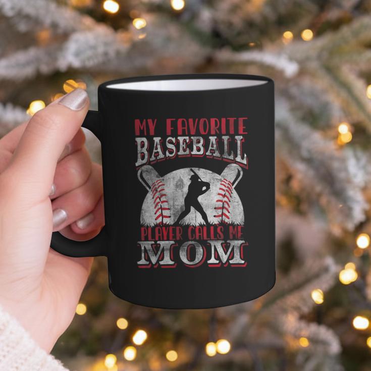 My Favorite Baseball Player Calls Me Mom Proud Baseball Mom Graphic Print Coffee Mug My Favorite Baseball Player Calls Me Mom Proud Baseball Mom Graphic Print Coffee Mug