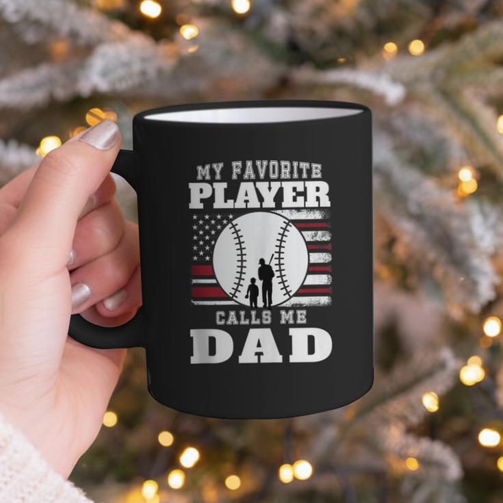My Favorite Player Calls Me Dad Cool Baseball Dad Tee Graphic Print Coffee Mug My Favorite Player Calls Me Dad Cool Baseball Dad Tee Graphic Print Coffee Mug