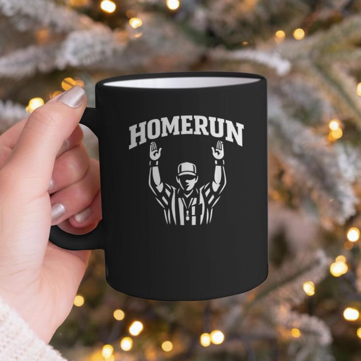 Football Referee Tee Touchdown Baseball Homerun Graphic Print Coffee Mug