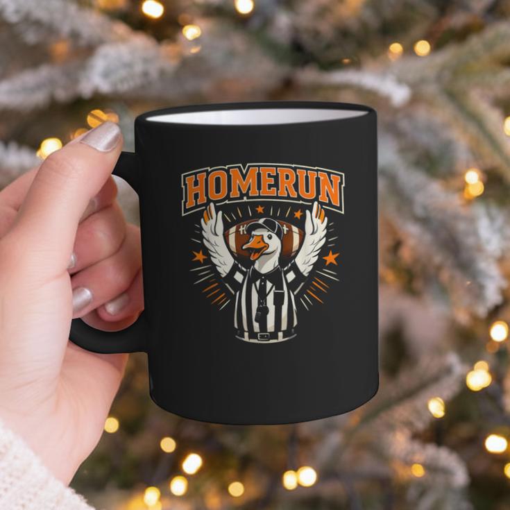 Football Referee Touchdown Baseball Homerun Goose Graphic Print Coffee Mug Football Referee Touchdown Baseball Homerun Goose Graphic Print Coffee Mug