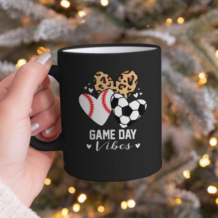 Game Day Vibes Soccer Baseball Mom Heart Graphic Print Coffee Mug Game Day Vibes Soccer Baseball Mom Heart Graphic Print Coffee Mug