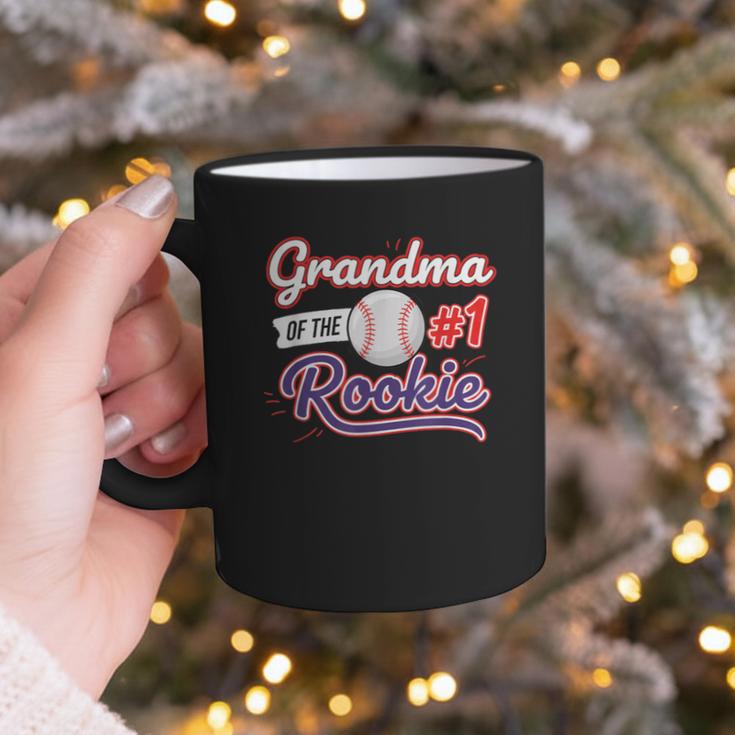Grandparent Grandma Of The 1 Rookie Baseball Graphic Print Coffee Mug Grandparent Grandma Of The 1 Rookie Baseball Graphic Print Coffee Mug