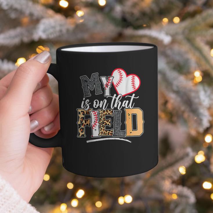 My Heart Is On That Field Mother's Day Baseball Mom Women Graphic Print Coffee Mug My Heart Is On That Field Mother's Day Baseball Mom Women Graphic Print Coffee Mug
