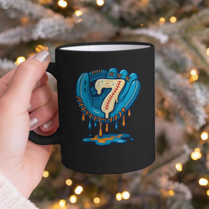 Ice Cream Baseball Glove 7th Birthday Edition Graphic Print Coffee Mug Ice Cream Baseball Glove 7th Birthday Edition Graphic Print Coffee Mug