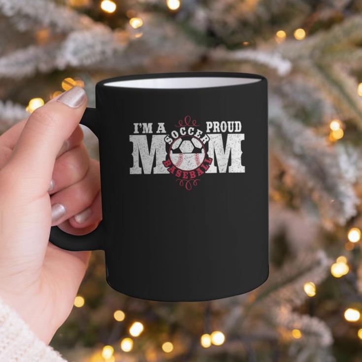 I'm a Proud Soccer Baseball Mom Graphic Print Coffee Mug I'm a Proud Soccer Baseball Mom Graphic Print Coffee Mug