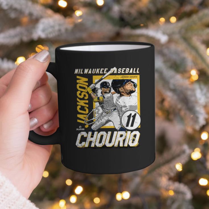 Jackson Chourio Milwaukee MLB Baseball Player MLBJCH203M Graphic Print Coffee Mug