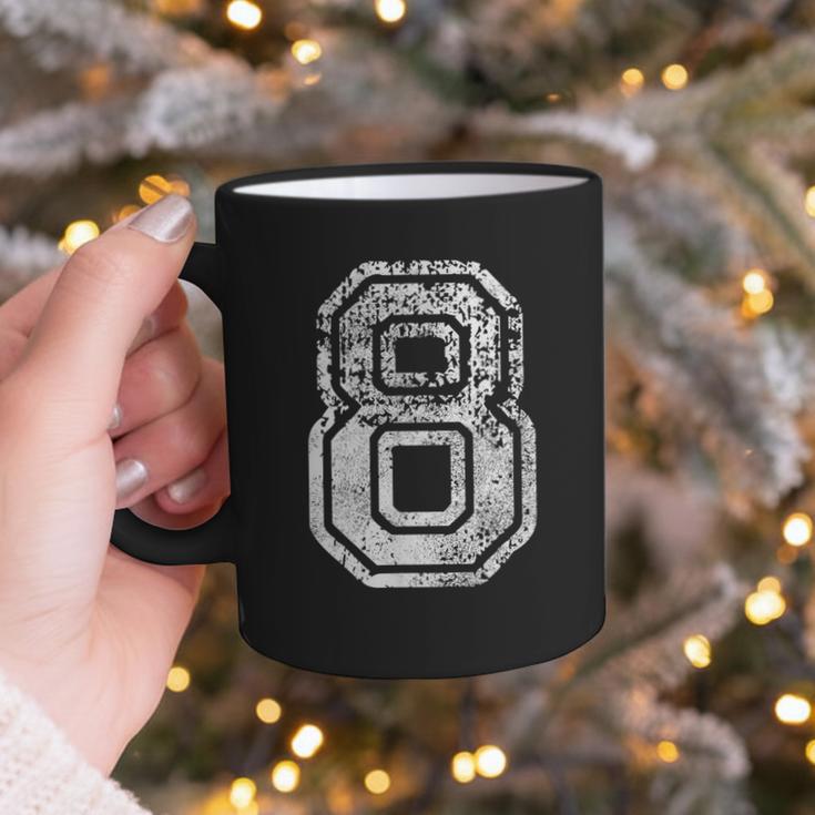 Jersey Number 8 Eight T-Shirt Football Number Baseball Mom Graphic Print Coffee Mug Jersey Number 8 Eight T-Shirt Football Number Baseball Mom Graphic Print Coffee Mug
