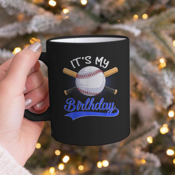 Kids 8th Baseball Birthday Party Boys Sport Fan 8 Years Old Graphic Print Coffee Mug