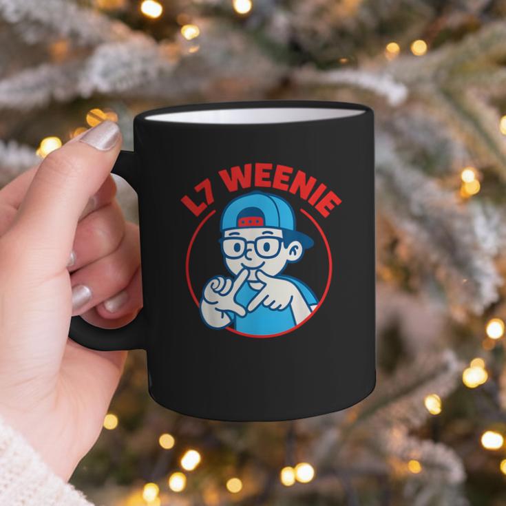 L7 Weenie Baseball Softball Graphic Print Coffee Mug L7 Weenie Baseball Softball Graphic Print Coffee Mug