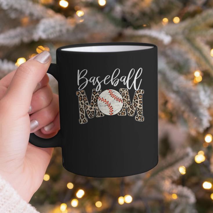 Leopard Baseball Mom Matching Baseball Mama Family Matching Graphic Print Coffee Mug