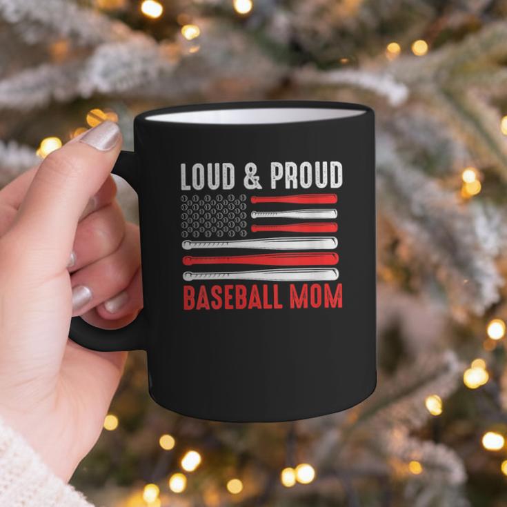 Loud & Proud Baseball Mom Sport Graphic Print Coffee Mug