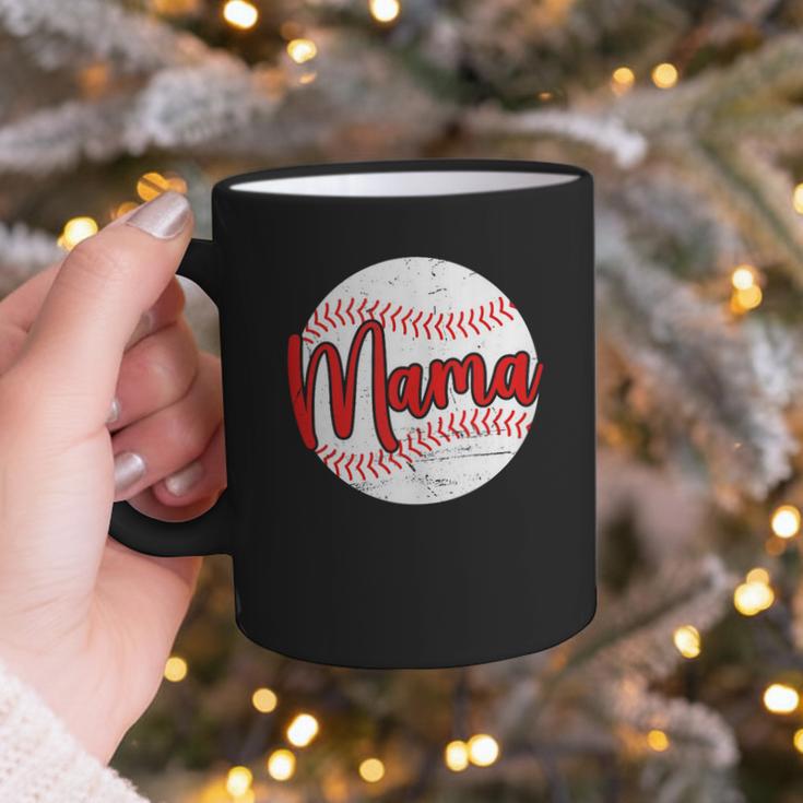 Mama Baseball Mom Graphic Print Coffee Mug