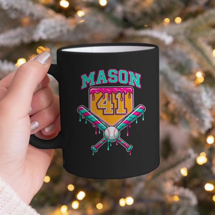 Mason 41 Meme Ice Cream Drip Baseball Birthday Costume Graphic Print Coffee Mug Mason 41 Meme Ice Cream Drip Baseball Birthday Costume Graphic Print Coffee Mug
