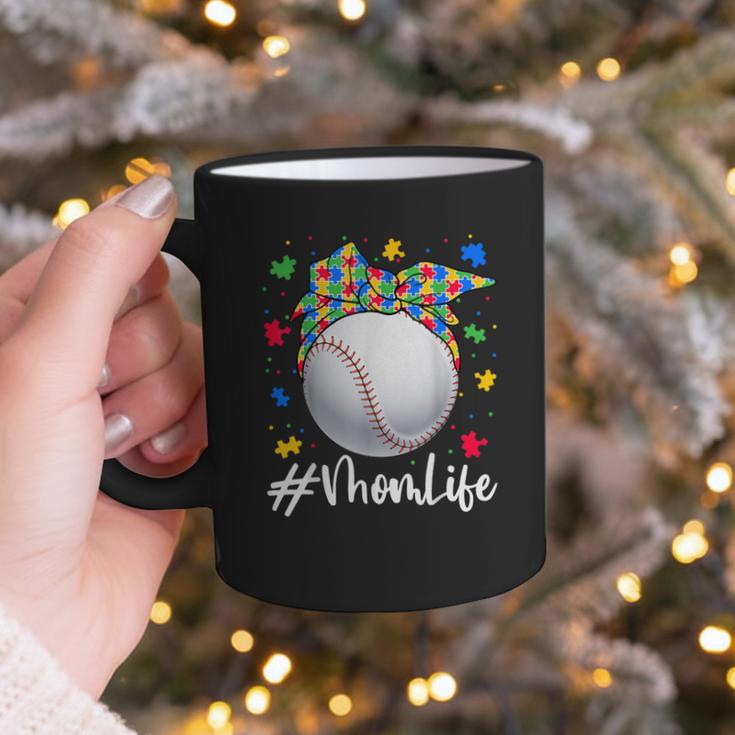 Messy Ball Puzzle Baseball Mom Life Autism Awareness Month Graphic Print Coffee Mug Messy Ball Puzzle Baseball Mom Life Autism Awareness Month Graphic Print Coffee Mug