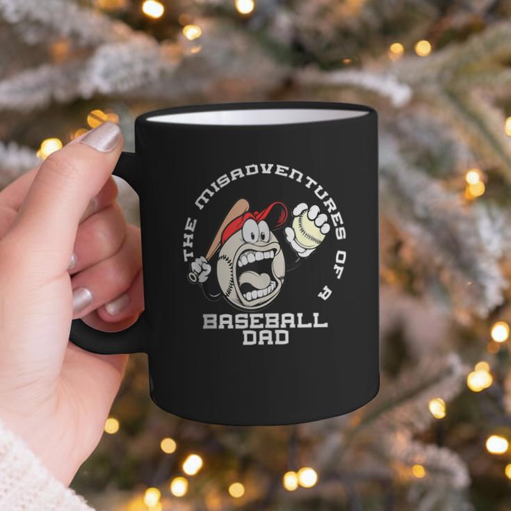 The Misadventures Of A Baseball Dad Graphic Print Coffee Mug The Misadventures Of A Baseball Dad Graphic Print Coffee Mug