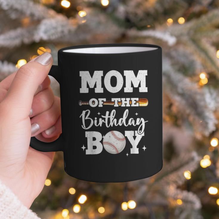 Mom Of The Birthday Boy Baseball Bday Family Graphic Print Coffee Mug Mom Of The Birthday Boy Baseball Bday Family Graphic Print Coffee Mug