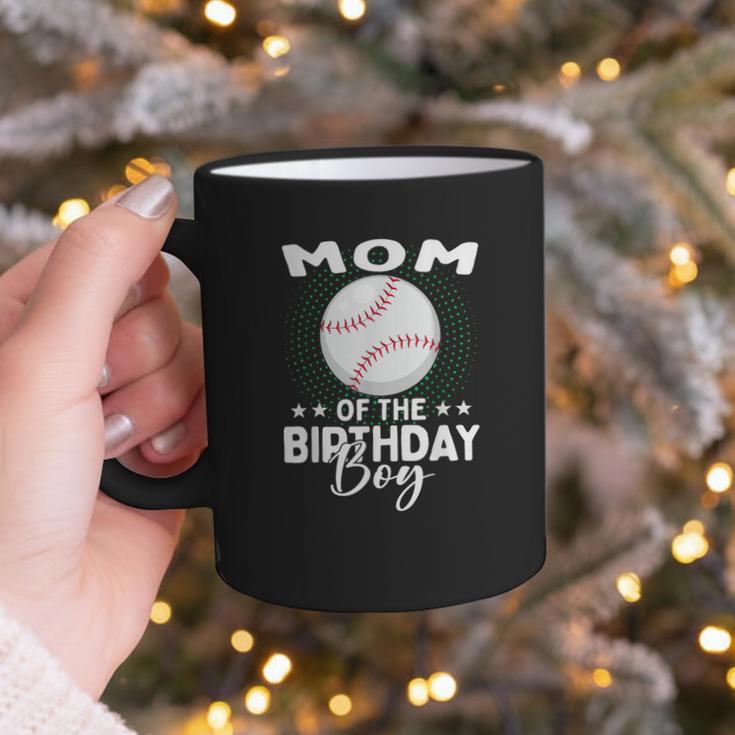 Mom Of The Birthday Boy Baseball Player Birthday Graphic Print Coffee Mug Mom Of The Birthday Boy Baseball Player Birthday Graphic Print Coffee Mug