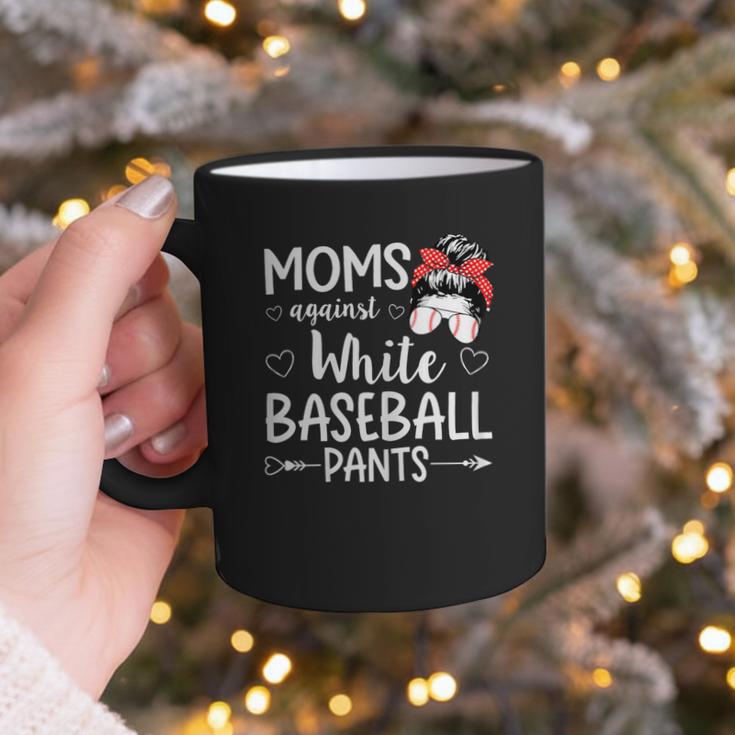 Moms Against White Baseball Pants For a Baseball Mom Graphic Print Coffee Mug Moms Against White Baseball Pants For a Baseball Mom Graphic Print Coffee Mug