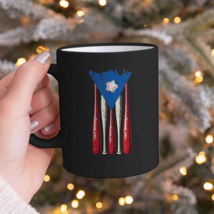 Puerto Rican Baseball Bats Puerto Rico Flag Pride BéIsbol Graphic Print Coffee Mug