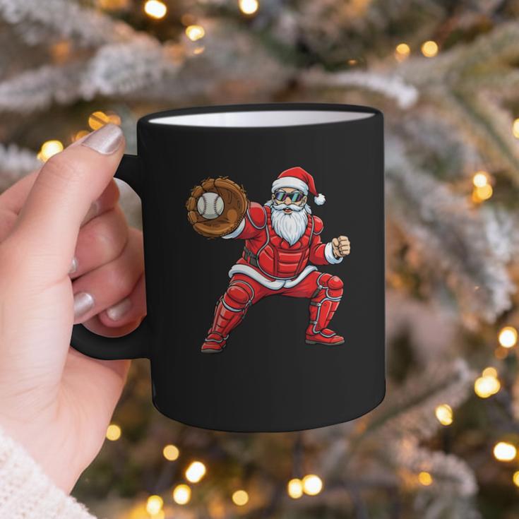 Santa Playing Baseball Baseball Lover Baseballer Xmas Graphic Print Coffee Mug Santa Playing Baseball Baseball Lover Baseballer Xmas Graphic Print Coffee Mug