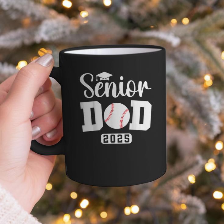 Senior Baseball Dad Class Of 2025 Senior Dad Graduation 2025 Graphic Print Coffee Mug