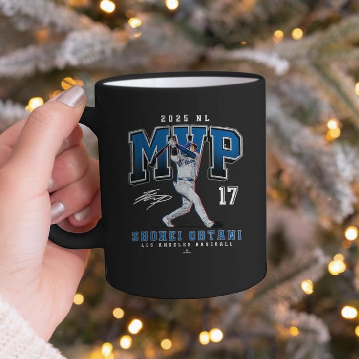 Shohei Ohtani 2025 NL MVP Los Angeles Baseball MLBPA Graphic Print Coffee Mug