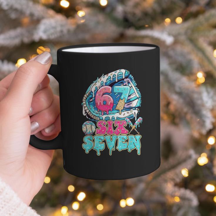 Six Seven 67 Ice Cream Drip Baseball For Boy Kids Youth Graphic Print Coffee Mug Six Seven 67 Ice Cream Drip Baseball For Boy Kids Youth Graphic Print Coffee Mug