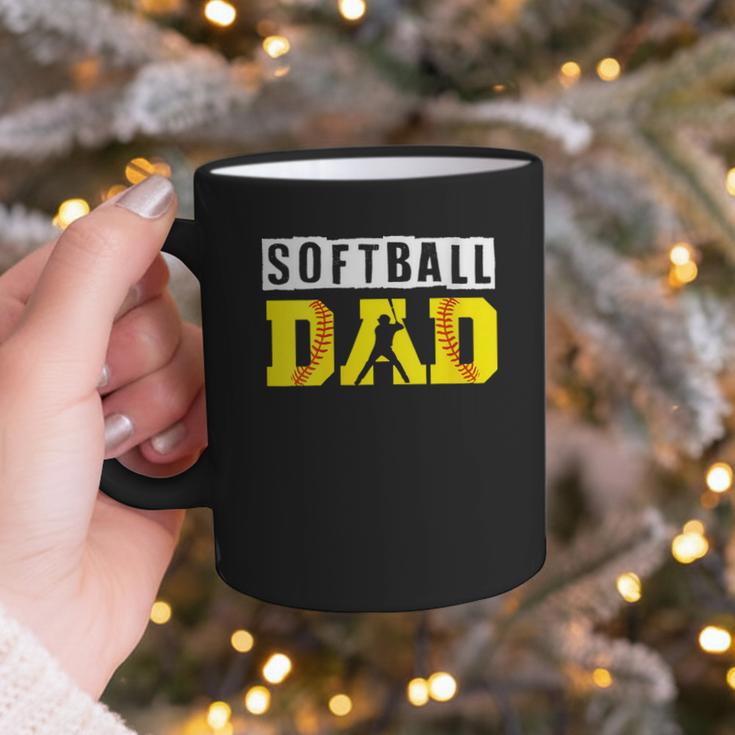 Softball Dad Like A Baseball Dad Definition Graphic Print Coffee Mug