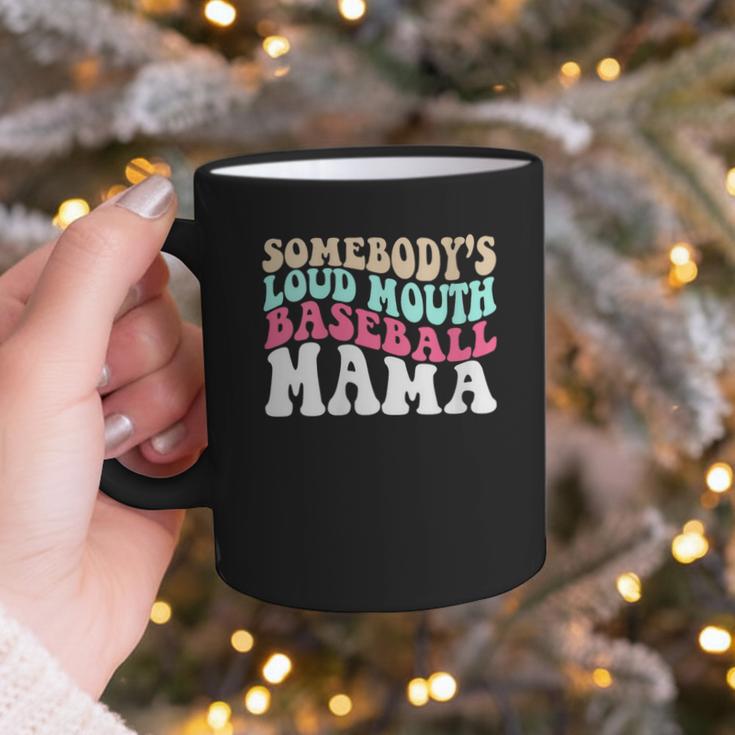 Somebody's Loudmouth Baseball Mama Baseball Mom Graphic Print Coffee Mug Somebody's Loudmouth Baseball Mama Baseball Mom Graphic Print Coffee Mug