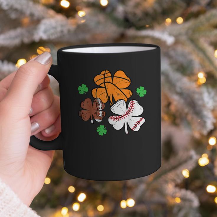 St Patricks Day Shamrock Basketball Baseball Men Boys Kids Graphic Print Coffee Mug St Patricks Day Shamrock Basketball Baseball Men Boys Kids Graphic Print Coffee Mug