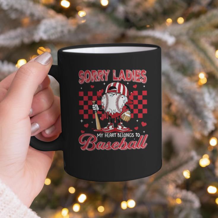 Valentine My Heart Belongs Baseball Lover Boy Men Graphic Print Coffee Mug Valentine My Heart Belongs Baseball Lover Boy Men Graphic Print Coffee Mug