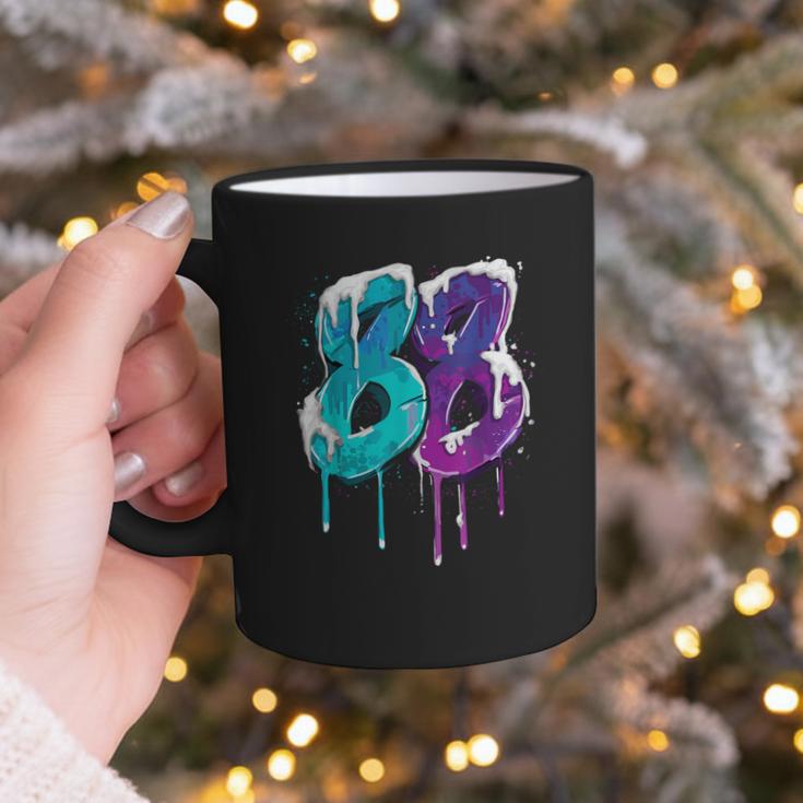 Vintage Baseball 88 Number Graphic Print Coffee Mug Vintage Baseball 88 Number Graphic Print Coffee Mug
