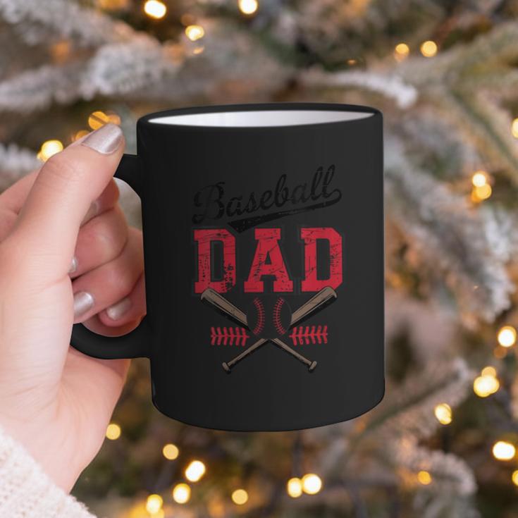 Vintage Baseball Dad Father's Day Game Day Toddlers Graphic Print Coffee Mug Vintage Baseball Dad Father's Day Game Day Toddlers Graphic Print Coffee Mug