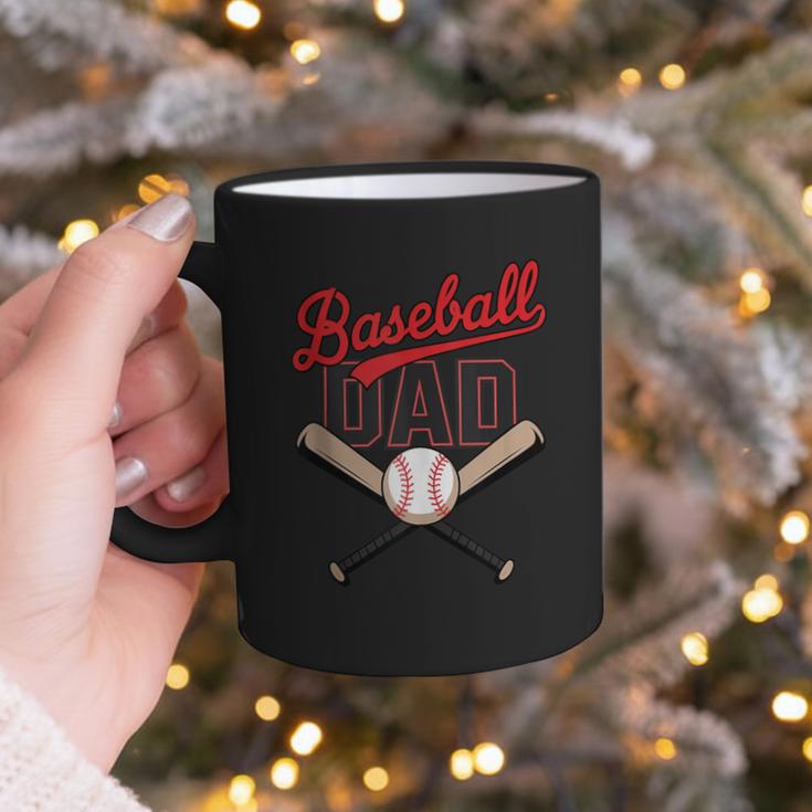 Vintage Baseball Dad Matching Family Father's Day Humor Dad Graphic Print Coffee Mug